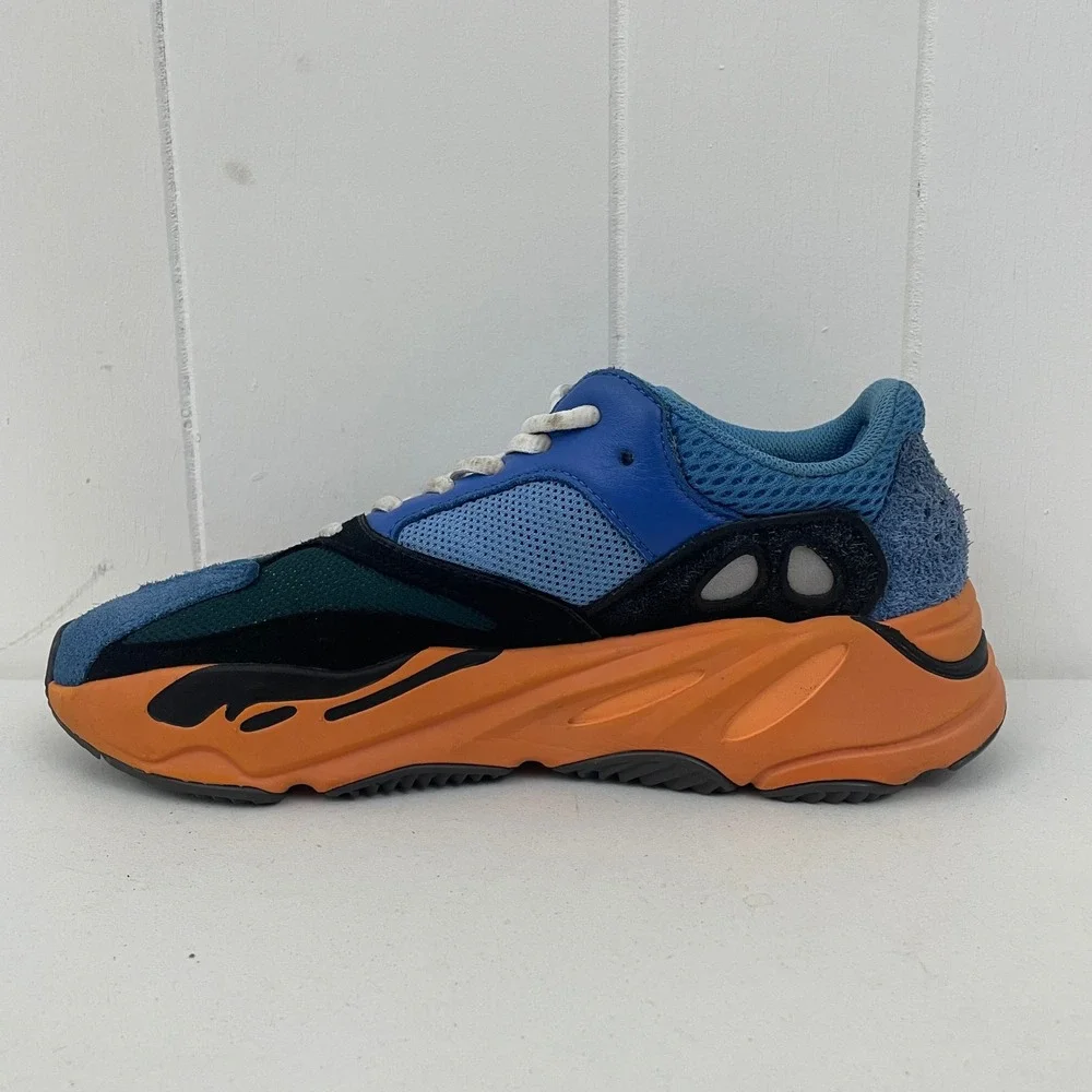 Adidas Yeezy Boost 700 Bright Blue GZ0541 Blue/Orange Men's Size 7.5 NO BOX